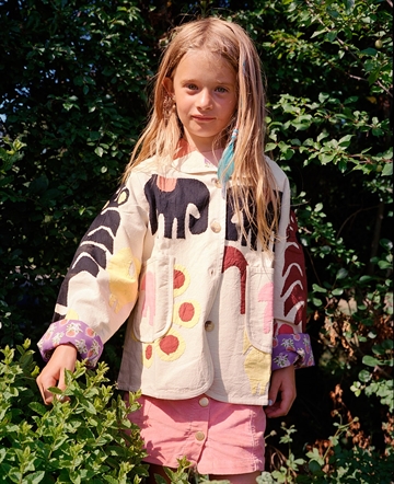 Sissel Edelbo Vilde Mini Elephant Jacket Floral Delight